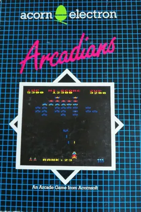 Arcadians (198x)(Acornsoft) box cover front